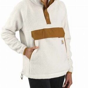 NWT Carhartt Women’s Relaxed Fit Fleece Pullover